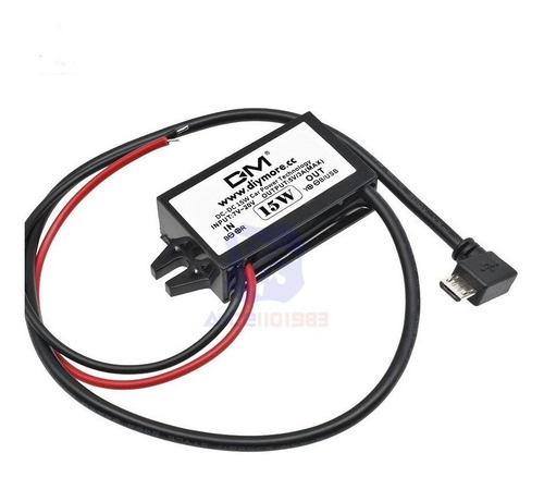 Regulador De Voltaje 12v A 5v 3a 15w Entrega Inmediata