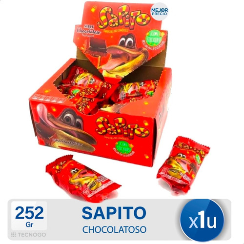 Chocolate Sapito Chocolatoso Caja X24 - Mejor Precio