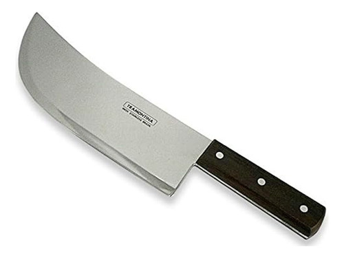 Tramontina Hachuela Taquera De Acero Inox C/ Mango De Madera