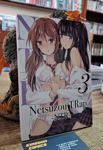 Netsuzou Trap. Tomos 3 Y 4. Editorial Kamite, Mexico.