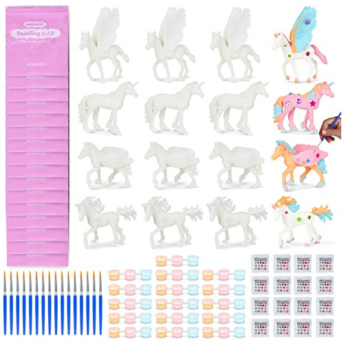 Unicorn Party Favors Painting Kit Pack 16 -  | Pinata S...