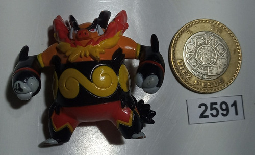 *** 2591. Pokemon Emboar *** Tomy Original. Pokechay