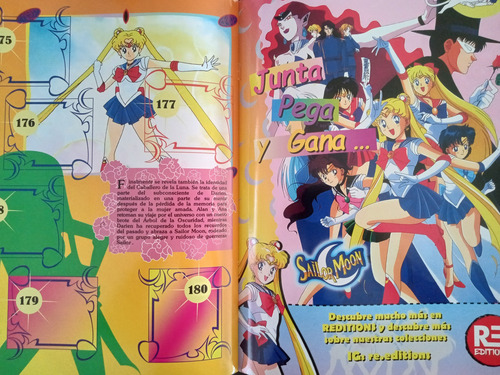 Sticker Album Sailor Moon R Colección Completa