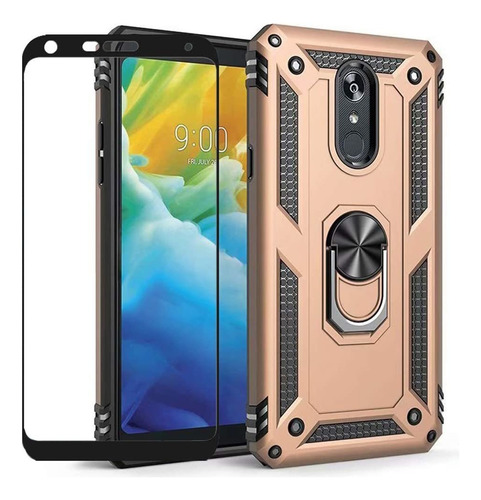 Funda Para LG Stylo 5 Con Pantalla De Cristal Templado P2221