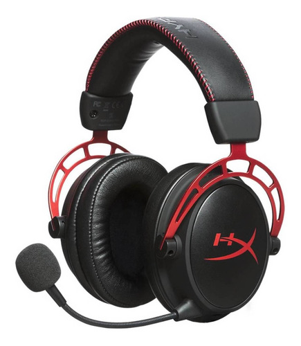Auriculares gamer HyperX Cloud Alpha HX-HSCA black y red