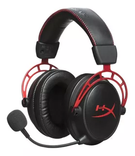 Audífonos gamer HyperX Cloud Alpha HX-HSCA black y red