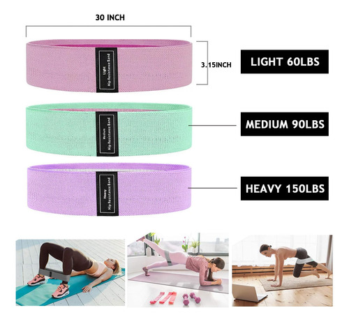 Kit Yoga Y Pilates Better Me Mujer Anillo Pelotas Bandas Rosado