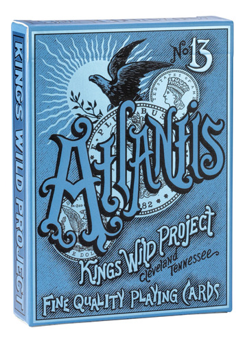 Baraja Naipe Inglés Atlantis By Kings Wild Project