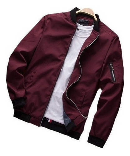 Chamarra Bomber Casual Moda Varsity Rompevientos Deportivas