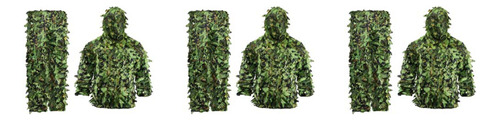 Traje De Camuflaje Sticky Flower Bionic Leaves, 3 Unidades