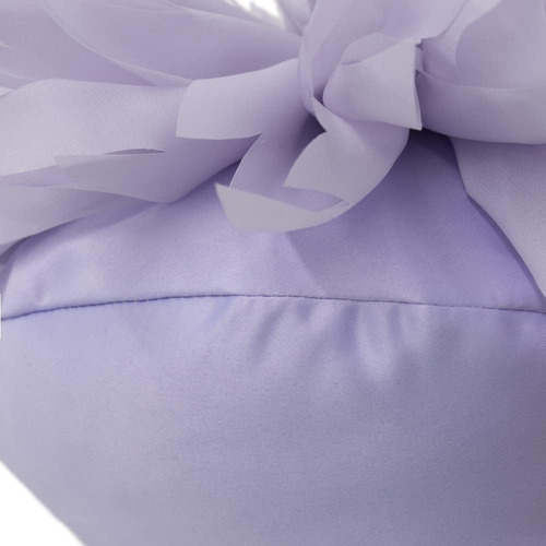 Elskerjw Redondear 3d En Forma De Flores Almohadas Cubiertas