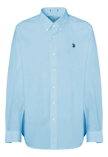 Camisa U.s. Polo Assn. Dirk Fit Bordado Hombre