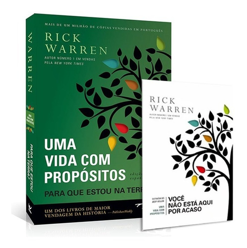 Imagem 1 de 1 de Kit Vida Com Propósitos | Rick Warren