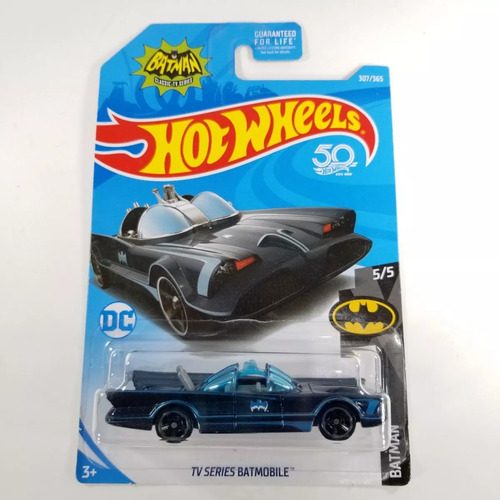 Hot Wheels Tv Series Batmobile Dark Blue 2017 Batman Car