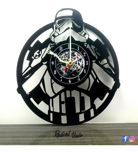 Reloj De Vinilo Star Wars Stormtrooper Regalos Decoracion