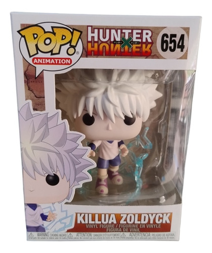 Funko Pop Killua Zoldick 654 - Hunter X Hxh