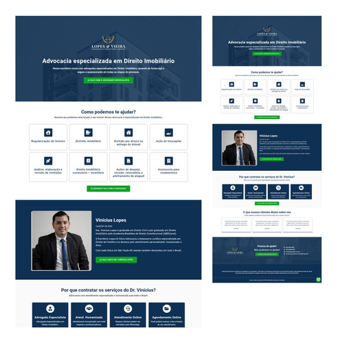 Pack 02 Landing Pages Para Advogado Pro De Alta Conversão