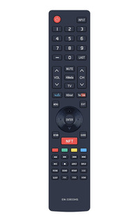 Control Remoto De Tv En33933hs Para Hisense 32k366w 40k366w