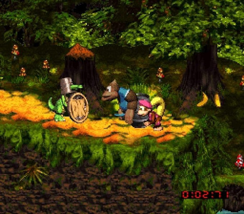 Donkey Kong Country 3 Dixie's Kong Double Trouble Snes (Usado)
