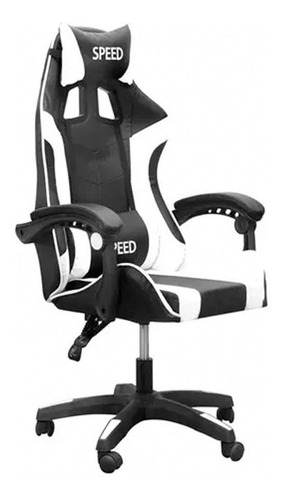 Silla Para Escritorio Silvian Blanca Gamer Oficina Ecocuero Ballsellings