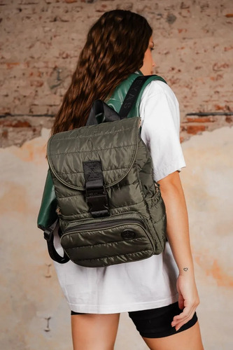 Mochila Verde Zofiara Mujer Heyas