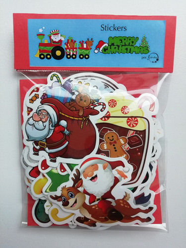 Stickers Calcomanias  Navidad  50 Unidades