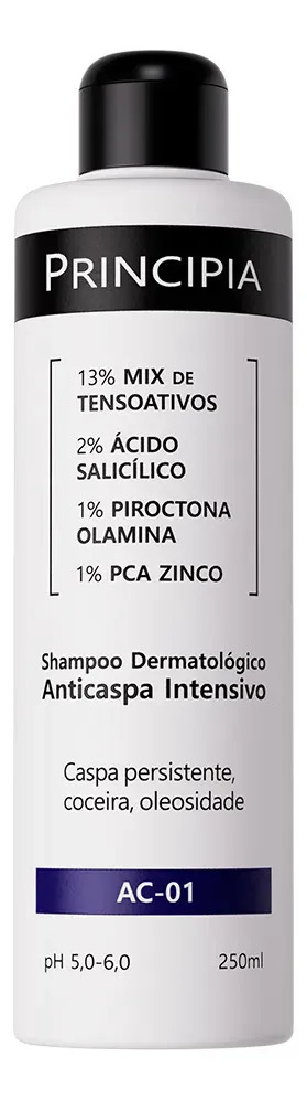 Shampoo Dermatológico Anticaspa Intensivo AC-01 250ml Principia