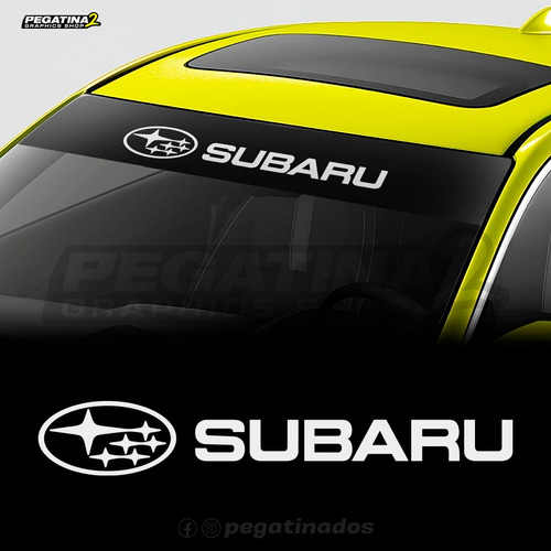 Visera Parabrisas Vinilo Adhesivo Auto | Subaru