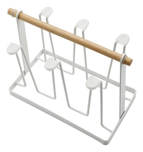 Soporte Para Tazas De Café De Hierro (w), Colgador De Vidrio