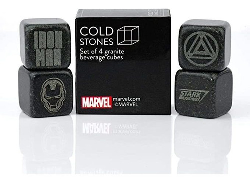 Iron Man Coleccionable | Juego De Piedras Frías De Marvel .