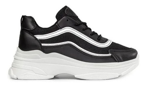 Imagen 1 de 2 de Zapatilla 47 Street Plataforma Splice Reflectiva