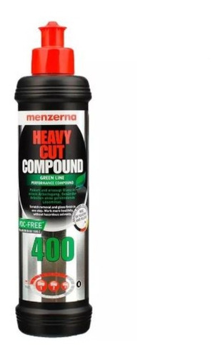 Menzerna 400 Green Line Heavy Cut Corte Alto 250ml