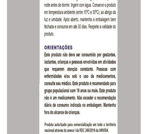 Kit 3 Melatonina Para Dormir C/ Vitamina B6 60 Cápsulas