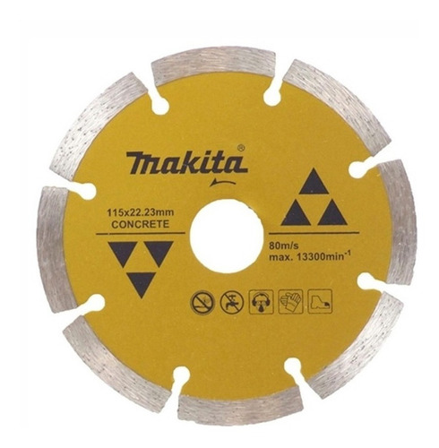 Disco 4-1/2' Concreto Hormigón Esmeril Angular Makita D44270