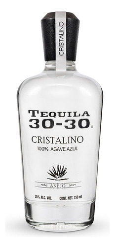 Tequila 30-30 Añejo Cristalino 750 Ml