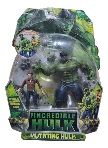 Figura Hulk Con Banner De Marvel De Hasbro Año 2007