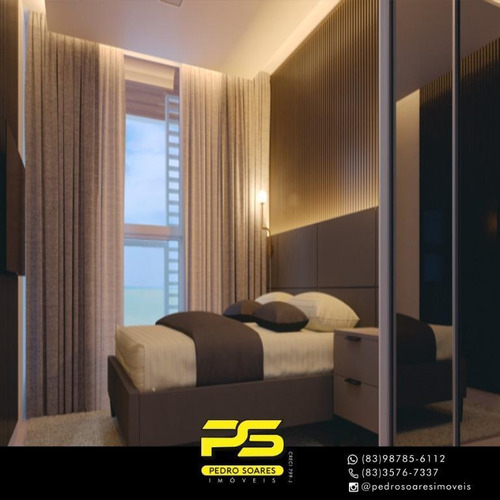 Imagem 7 de 10 de Flat Com 1 Dormitório À Venda, 44 M² Por R$ 365.000 - Cabo Branco - João Pessoa/pb - Fl0114