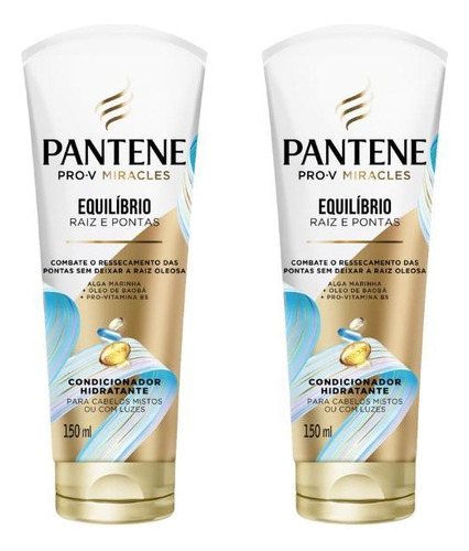 Condicionador Pantene 150ml Equilibrio-kit C/2un