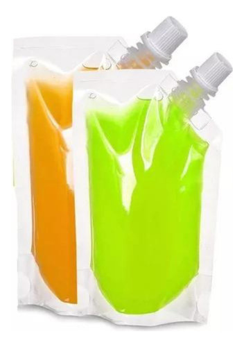 1000 Bolsa Para Líquidos Stand Up Pouch Con Taparros 1000 Ml