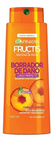 Garnier Fructis Borrador De Daño Shampoo Reparador 650ml