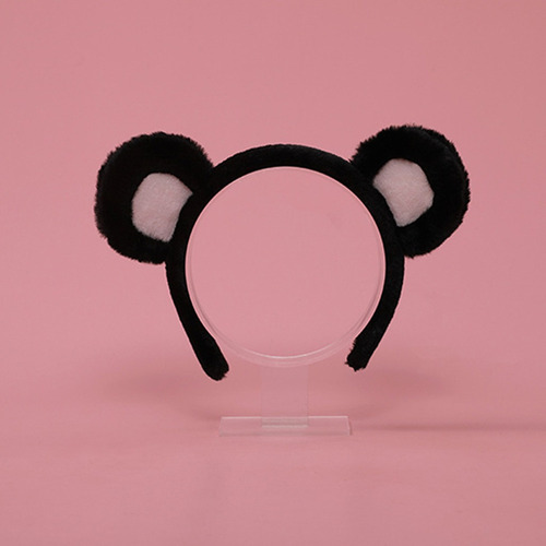 Tiara Com Orelhas De Urso - Castanho Camelo