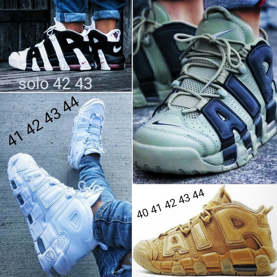 zapatillas nike air more uptempo negras zapatillas nike air more uptempo negras