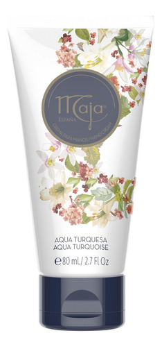 Maja, Crema Para Manos Aqua Turquesa, 80 Ml Aqua Turquesa