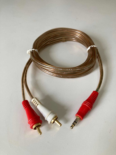 Cable Convertidor De Miniplug A Rca