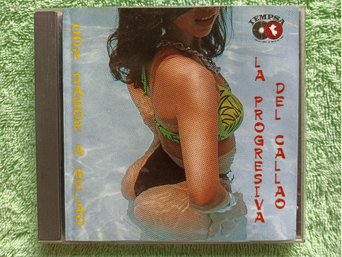 Eam Cd La Progresiva Del Callao Con Sabor A Melao 1994 Peru