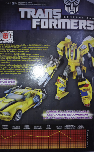 Transformers Generations Deluxe Class Bumblebee 30 Aniversar (Usado)