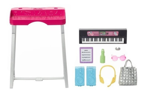 Muñeca Barbie Big City Big Dreams Dj Con Accesorios 30 Cm