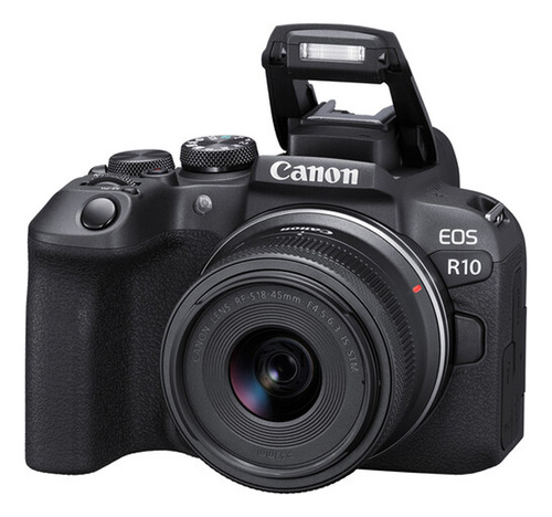 Camara Canon Eos R10 + Rf - S 18-45mm (gratis: Est. + Mem)