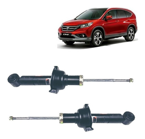 Par Amortiguadores Traseros Para  Honda Crv  2012 2018