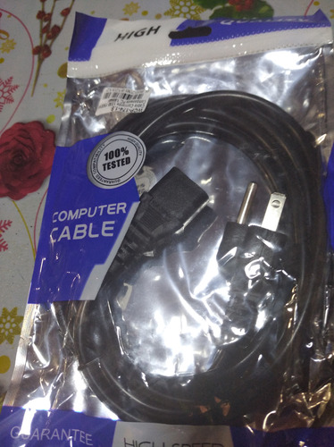 Cable Corriente Para Pc